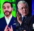 A la izquierda, Abelardo De La Espriella; en el centro, el expresidente Álvaro Uribe Vélez; a la derecha, Juan Carlos Pinzón. FOTO MANUEL SALDARRIAGA Y GETTY