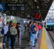 La tarifa diferencial del cobro por cero pesos estará vigente hasta las seis de la tarde del domingo. FOTO: METRO