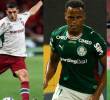Tres de los equipos más importantes de Brasil como Fluminense, Palmeiras y Flamengo son patrocinados por casas de apuestas. Fotos: Getty y redes sociales de Fluminense y Palmeiras
