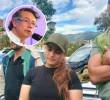 Alexánder Díaz (“Calarcá”) y su novia Diana Rey (“Érika”), en su detención temporal en la caravana de la UNP, en 2024. FOTO CORTESÍA DEL EJÉRCITO
