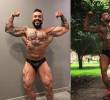 Juan Sebastián Anzola Quintero, fisicoculturista y tatuador de 26 años sufrió un aparente paro cardiorrespiratorio en un gimnasio en Bogotá. Fotos: @sebaspowerfit