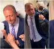 En video quedó captado el momento en el que agentes del ICE, vestidos de civil, detienen al contralor y candidato a la Alcaldía de Nueva York, Brad Lander. FOTO: Capturas de video