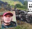 Alias Leito es señalado del ataque al helicóptero que llegó a apoyar a los policías que cumplían labores de erradicación de cultivos ilícitos en zona rural de Amalfi hace un año. Fotos: Cortesía