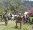 Asonada contra el Ejército en el Huila. Foto: Colprensa