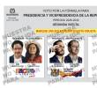 Así se ve el tarjetón para la segunda vuelta. Foto: Registraduría.