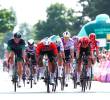 Tras un Giro de Italia que dejó grandes sensaciones y un Critérium del Dauphiné en el que talento nacional rozó la gloria, Juan Sebastián Molano (centro) y Fernando Gaviria son protagonistas en Bélgica. FOTO GETTY