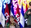 Daniel Ortega y su esposa, Rosario Murillo, llevan casi 20 años en el poder en Nicaragua. Foto: Xinhua