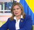 Fiscal general Luz Adriana Camargo habla de los procesos que van a paso lento. Foto: captura de video