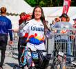 Valentina Jiménez se convierte en W1 y le da le primer oro a Colombia en el mundial de BMX en Dinamarca. Foto: Cortesía prensa BMX Antioquia.
