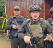 El coronel Óscar Mauricio Rico Guzmán, comandante de la Policía de Chocó. Foto: captura de video X @PoliciaChoco