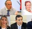 Arriba, de izquierda a derecha: Guillermo Reyes; Vilma Rocío Velásquez Uribe, Haití. Abajo: Yennifer Parra Moscoso, Turquía; Juan Manuel Corzo, embajador en Paraguay, y William Sidney Bush, embajador en Trinidad y Tobago. Foto: Colprensa y redes sociales
