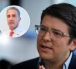 El medio Fernando Hakim ha tratado a Miguel Uribe Turbay desde que este ingresó a la Fundación Santa Fe el pasado 7 de junio. FOTOS: Colprensa y cortesía