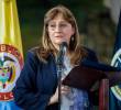 Ángela María Buitrago fue ministra de Justicia desde julio de 2024. FOTO: Colprensa
