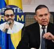 El líder de los conservadores, Efraín Cepeda, dio la noticia desde el Capitolio Nacional. FOTOS: Colprensa