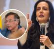 La senadora y precandidata presidencial, María Fernanda Cabal, aseguró que desde el Congreso de la República le dirán “No” a las intenciones de Constituyente. FOTO: Colprensa y Presidencia de la República