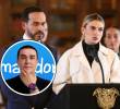 Gobierno Nacional rechazó a través de un comunicado ataques de Matador a primera dama, Ana Lucía Pineda. Fotos: Colprensa y @Matador000