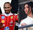 Kim Kardashian acompañó a Lewis Hamilton durante el fin de semana del Gran Premio de Mónaco. FOTO: AFP.