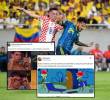 La Selección Colombia perdió 2-1 ante Croacia. El encuentro dejó divertidos memes en las redes. Foto: Getty Images y capturas de X