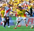 Jhon Jáder Durán solo disputó el primer tiempo del partido contra Perú. No mostró el mejor nivel en los minutos que tuvo. FOTO: GETTY