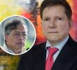 El exministro de Justicia Wilson Ruiz Orjuela radicó una acción popular ante el Tribunal Administrativo de Cundinamarca con el fin de frenar la participación electoral del presidente Gustavo Petro. FOTO: Getty y redes sociales @WilsonRuizOrejuela