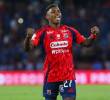 Brayan León además de marcar ante Fortaleza asistió en los otros dos goles de Francisco Fydriszewski y Francisco Chaverra. FOTO MANUEL SALDARRIAGA