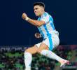 El futbolista argentino Alejo Sarco es una de las figuras del seleccionado suramericano en la Copa del Mundo que se disputa en Chile. FOTO: Tomada de X @fifaworldcup_es