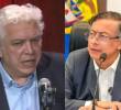Carlos Alonso Lucio y Petro son exguerrilleros del M-19. Sin embargo, Lucio ya no defiende ideas de izquierda. Foto: Captura de video/Colprensa.