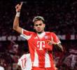 El delantero colombiano Luis Díaz fue exaltado con el mejor gol de agosto en la Bundesliga. FOTO TOMADA X @FCBayernES