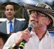 Gustavo Petro salió en defensa del activista Beto Coral y lanzó una advertencia al senador estadounidense Bernie Moreno. Fotos: Colprensa y Getty Images