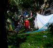 Las comunidades han sido desplazadas de sus resguardos en Risaralda y Chocó. FOTO COLPRENSA