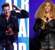 Este jueves se entregan en Las Vegas los Latin Grammy, Carlos Vives ha sido protagonista. El próximo año se entregan los Grammy Anglo, Beyonce tiene el récord de gramófonos con 35. FOTOS Cortesía Latin Grammy y Getty