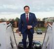 El secretario de Estado de Estados Unidos, Marco Rubio, inició este martes una visita a México. Foto: cortesía