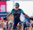 El ciclista belga Alec Sagaert celebra su victoria en la etapa 12 del Gito de Italia 2026. Foto: tomada del x de @giroditalia