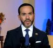 El presidente Abelardo de la Espriella dio su alocución desde la sede presidencial de Barranquilla. Foto: Captura de video.