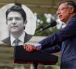 Lo hizo este martes en la ceremonia de ascenso de generales en donde empezó pidiendo un minuto de silencio para el “senador Mario Uribe Turbay (sic)”, confundiendo por segunda vez el nombre de Miguel Uribe. Fotos: Presidencia y Senado