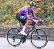 El corredor Rodrigo Contreras es el vigente campeón de la Vuelta a Colombia. En 2024 conquistó el título tras una cronoescalada en el Alto de Palmas de Medellín. FOTO: CORTESÍA FEDECICLISMO