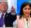 Donald Trump tiene prevista una reunión con Delcy Rodríguez en la Casa Blanca. FOTO: Getty