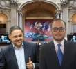 Honorio Henríquez y Alfredo Deluque son los dos candidatos a la presidencia del Senado. En la instalación del Congreso también se define la presidencia a la Cámara y se radicarán varios proyectos. Fotos: Colprensa