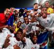 El seleccionado de Cabo Verde tiene futbolistas que nacieron en Portugal –el país africano fue colonia de los portugueses hasta julio de 1975–, así como en Reino Unido. Su liga nacional tiene 100 equipos, que participan en torneos regionales de las islas que componen el archipiélago. FOTO AFP