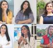 De izquierda a derecha y de arriba a abajo: Yulieth Sánchez, Hannah Escobar, Alejandra Sánchez, Verónica Estrada, Marcela Eusse, Yucelly Rincón