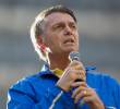 Ex presidente de Brasil, Jair Bolsonaro durante un evento en la ciudad de Sao Paulo. Cortesía, AFP.