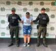 La mujer fue imputada del delito de concierto para delinquir con fines de extorsión. FOTO: Cortesía Policía