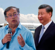 La cumbre Petro-Xi Jinping será el 25 de octubre. FOTOS COLPRENSA, CAMILO SUÁREZ y AFP