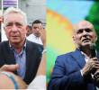 Derecha: expresidente Álvaro Uribe. Izquierda: Salvatore Mancuso. Foto: Colprensa