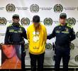 Adelante, la víctima Anlly Tatiana Vélez Giraldo, de 19 años. Atrás, el presunto asesino de la joven. FOTO: Cortesía