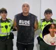 Edwin Alberto Cataño Guevara es el bombero que conducía el vehículo que arrolló al joven Juan David Ucrós Cervantes, en Barrranquilla. FOTOS: Policía y tomada de redes sociales