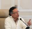 EL COLOMBIANO revisó la transmisión completa y, realmente, la frase no dice eso.<b> </b>Foto: Presidencia