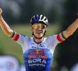 Remco Evenepoel celebra tras ganar la etapa 15 del Tour de Francia, en el cierre de la segunda semana de competenciaFOTO GETTY