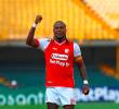 Hugo Rodallega, el hombre gol del Santa Fe con el que Medellín deberá tener cuidado el domingo. FOTO COLPRENSA