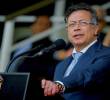 El presidente Gustavo Petro durante un discurso. FOTO: AFP